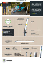 Load image into Gallery viewer, GARD&ROCK - Hammock Post (428-014) product information pdf